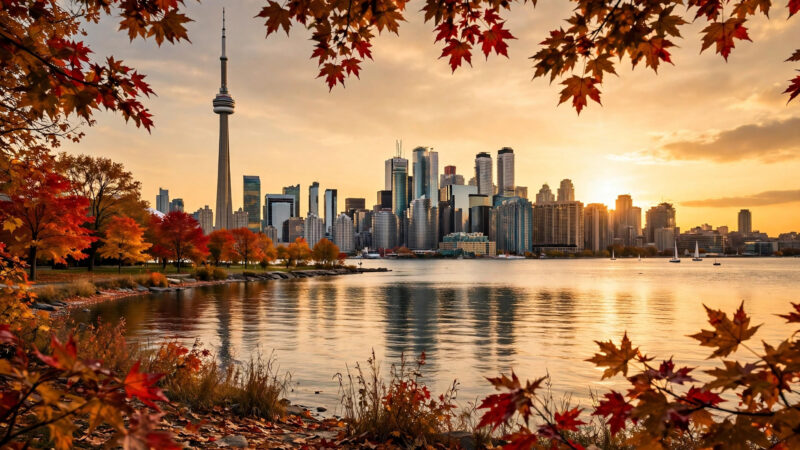 Toronto skyline with CN Tower — Canada Express Entry guide