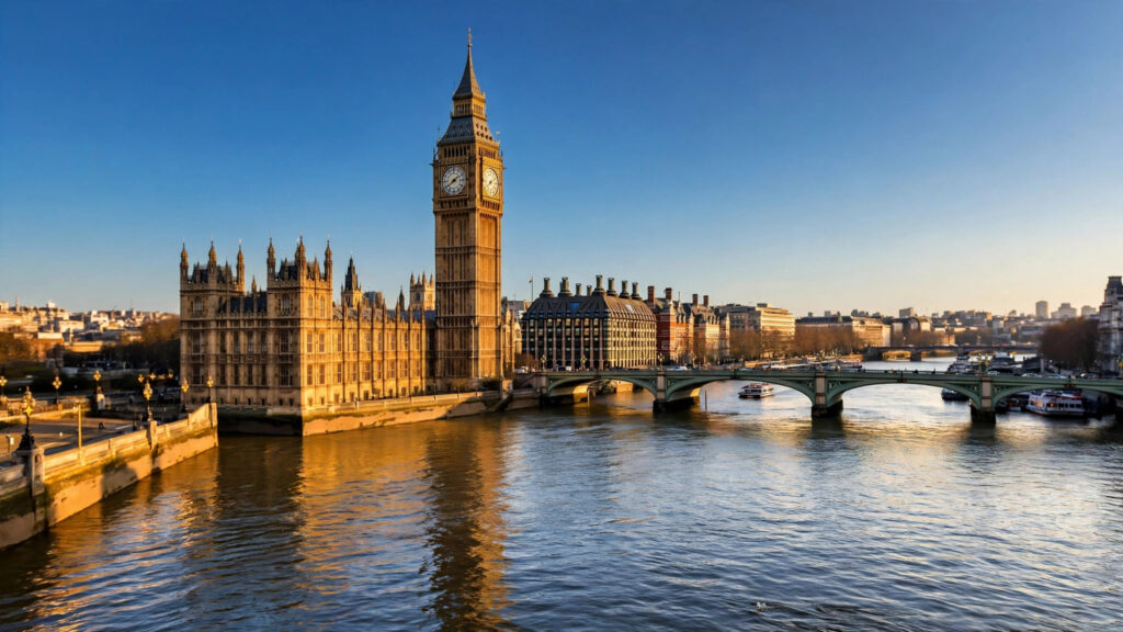 London skyline with Big Ben — UK Standard Visitor Visa guide