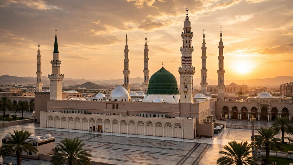 The Prophet's Mosque in Madinah — Umrah Visa from the USA guide