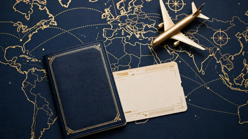 Passport on a world map — Visa-Free Countries for US Passport Holders